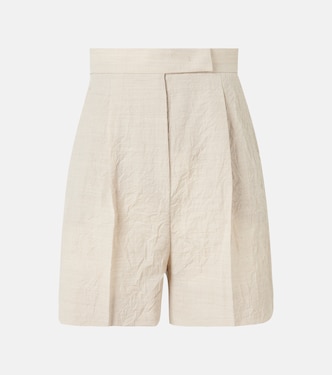 Shorts Abisso in canvas di lana vergine | Max Mara