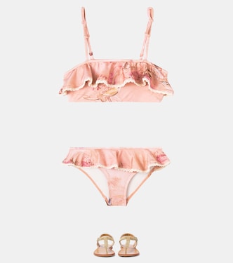 Bedruckter Bikini Cascadian | Zimmermann Kids