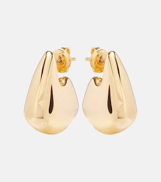 Drop Small gold-plated earrings | Bottega Veneta