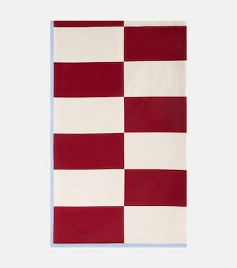 Striped linen tablecloth | La DoubleJ