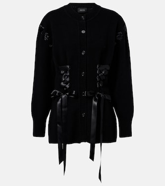 Embellished wool-blend cardigan | Simone Rocha