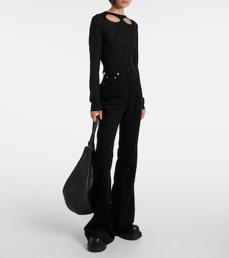 Cutout virgin wool sweater | Rick Owens