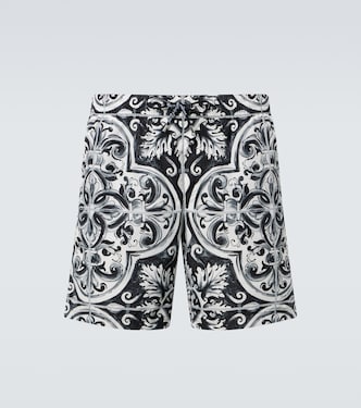 Badeshorts Majolica | Dolce&Gabbana