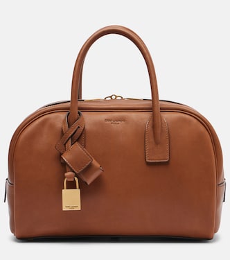 Sac De Jour Boston 스몰 레더 토트 백 | Saint Laurent
