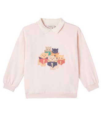 Polohemd Spotty aus Baumwoll-Jersey | Konges Sløjd