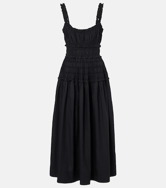 Marianne cotton poplin midi dress | Dôen