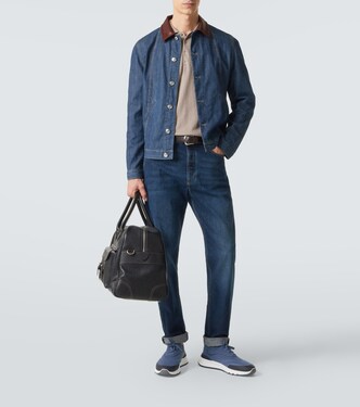 Techno knitted sneakers | Brunello Cucinelli