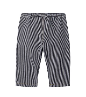 Baby striped cotton pants | Bonpoint