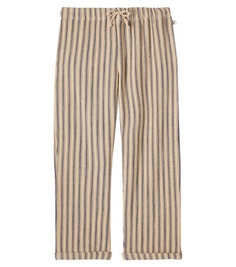 Enzo striped cotton pants | Cozmo