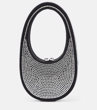 Swipe Mini embellished shoulder bag | Coperni