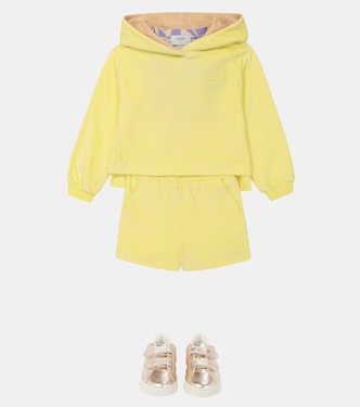 Shorts aus Samt-Jersey | Paade Mode