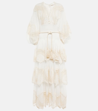 Robe longue Pattie brodée | Zimmermann