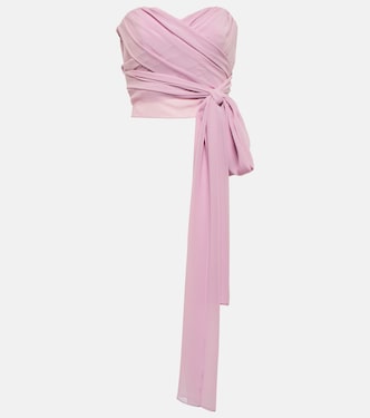 Top bustier Bridal Essere en soie | Max Mara