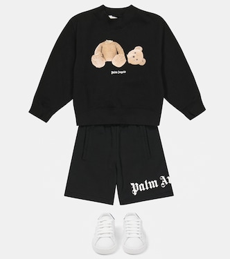 Bedrucktes Sweatshirt aus Baumwolle | Palm Angels Kids