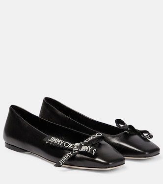 Ballerinas Veda aus Leder | Jimmy Choo