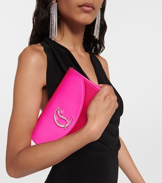 Borsa a spalla Loubi54 in raso | Christian Louboutin