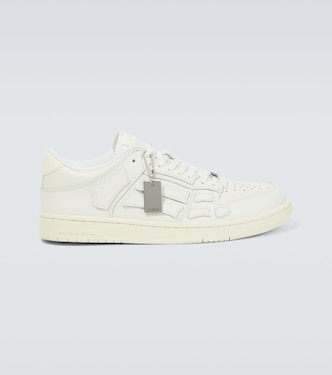 Skel Top leather low-top sneakers | Amiri