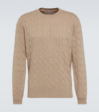 Cable-knit cashmere sweater | Brunello Cucinelli