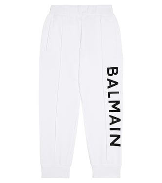 Pantalones deportivos de algodón | Balmain Kids