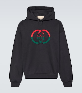 Hoodie Interlocking G aus Baumwoll-Jersey | Gucci