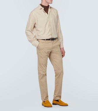 Mocassins Perry en daim | Manolo Blahnik