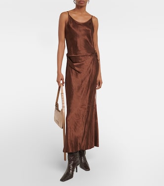 Abito midi in raso | Acne Studios