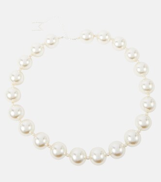 Faux pearl necklace | Magda Butrym