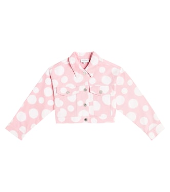 Chaqueta de denim con lunares | Marc Jacobs Kids