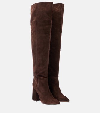 Botas mosqueteras Anja de ante | Paris Texas