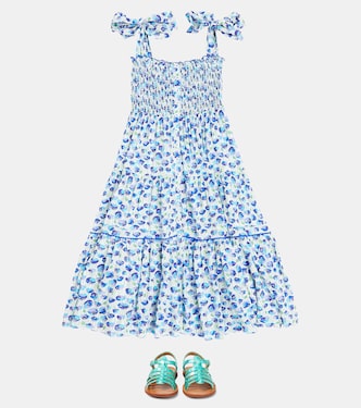 Bedrucktes Kleid Trini | Poupette St Barth Kids