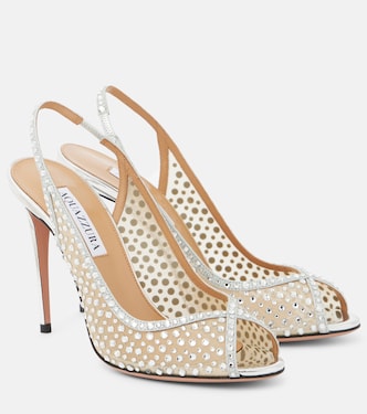 Sandalias Crystal Lover 105 adornados | Aquazzura
