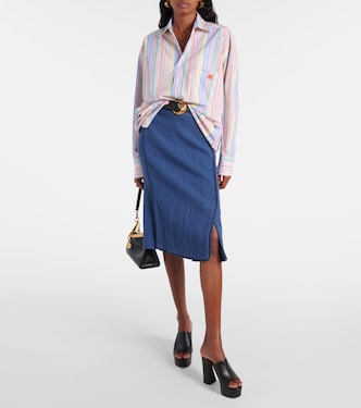 Camicia oversize in cotone a righe | Etro