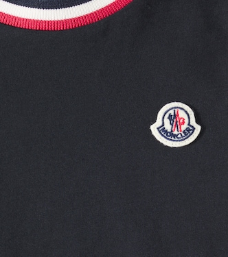 T-shirt Tricolor in jersey di cotone | Moncler Enfant