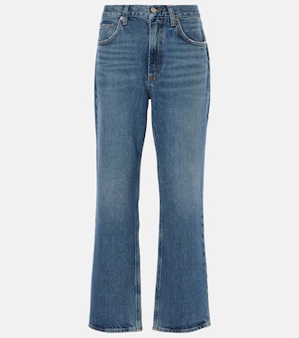 Valen mid-rise straight jeans | Agolde
