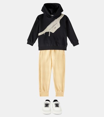 Bedruckter Hoodie aus einem Baumwollgemisch | Marc Jacobs Kids