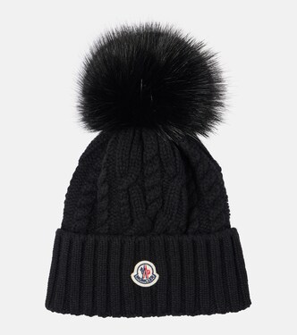 Berretto in lana e cashmere con logo | Moncler