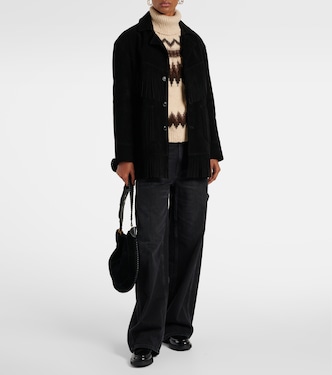 Intarsia wool-blend turtleneck sweater | Polo Ralph Lauren