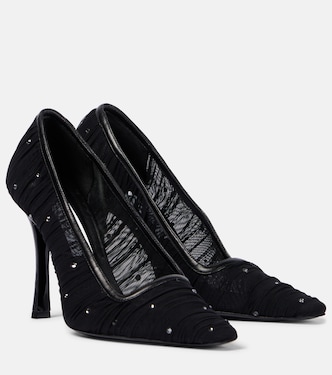 Lotta 100 embellished mesh pumps | Jimmy Choo