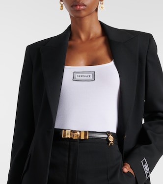 Ceinture Gianni Ribbon en cuir | Versace