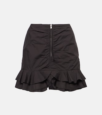 Breenea ruffled cotton miniskirt | Marant Etoile