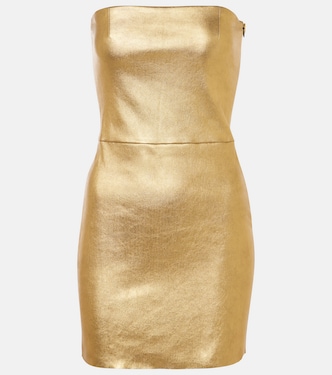 Minikleid Amina aus Metallic-Leder | Stouls