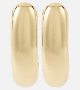 Nimah gold-plated hoop earrings | Jennifer Behr