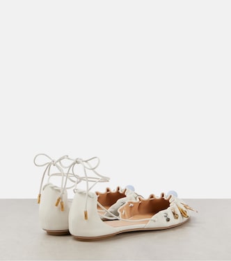 Ballerines Sea Treasures en cuir à ornements | Chloé