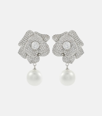 Embellished drop earrings | Self-Portrait