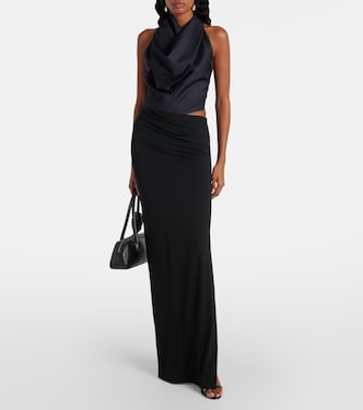 Maxikleid aus Seide | Magda Butrym
