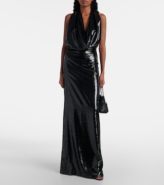 Abito lungo in velluto | Stella McCartney