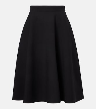 Virgin wool midi skirt | Dolce&Gabbana