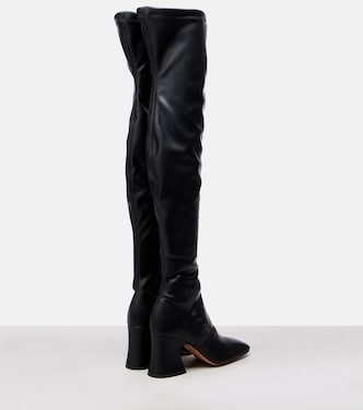 Cuissardes Janis 80 en cuir synthétique | Chloé