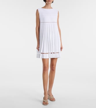 Minikleid aus Pointelle-Strick | Alaïa
