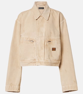 Cropped cotton jacket | Balenciaga